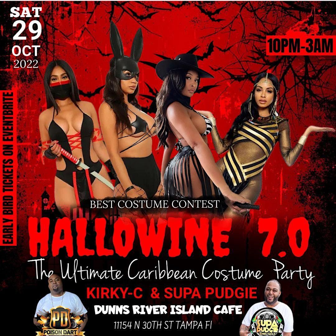 HALLOWINE 7.0 THE ULTIMATE CARIBBEAN COSTUME PARTY @DUNNS RIVER ISLAND CAFE
