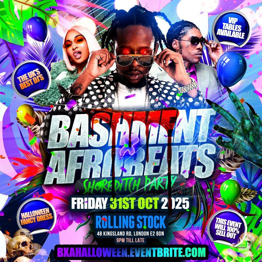 Bashment X Afrobeats - Shoreditch Halloween Party
