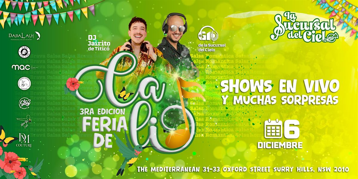 3ra EDICI\u00d3N FERIA DE CALI