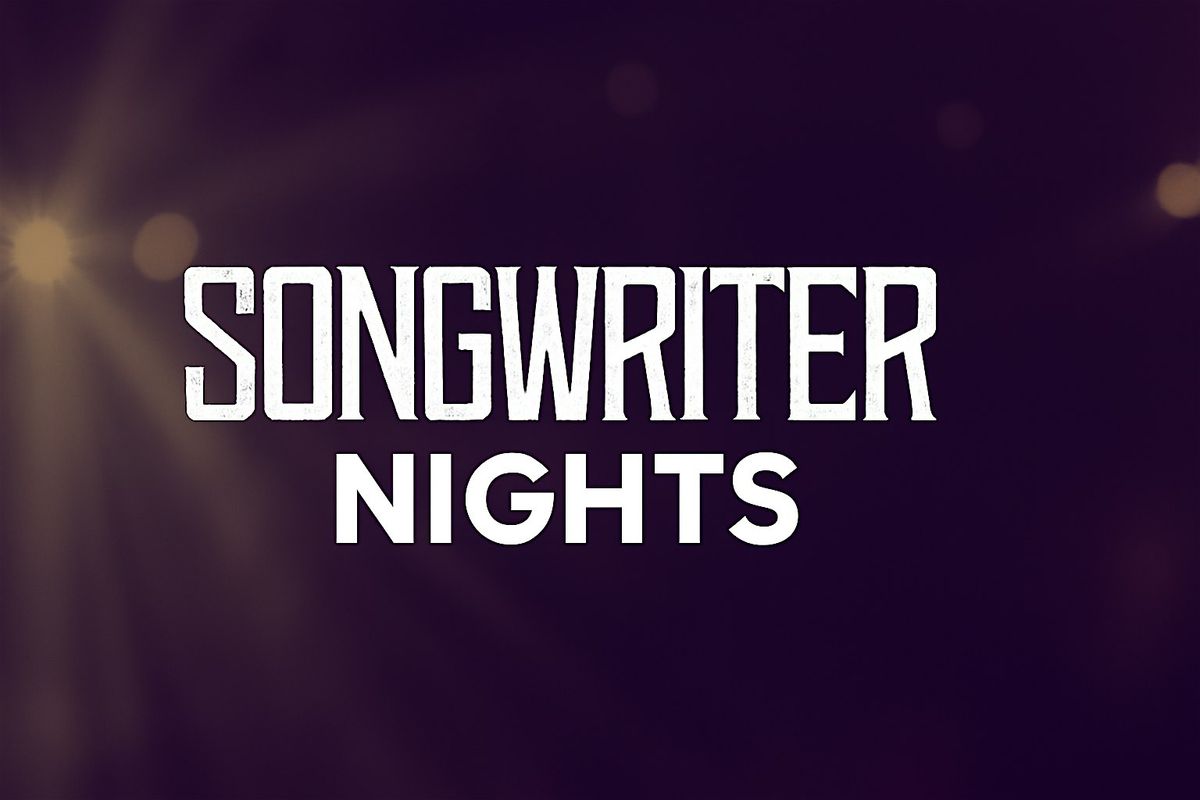 Songwriter Nights at Sapphire Studio