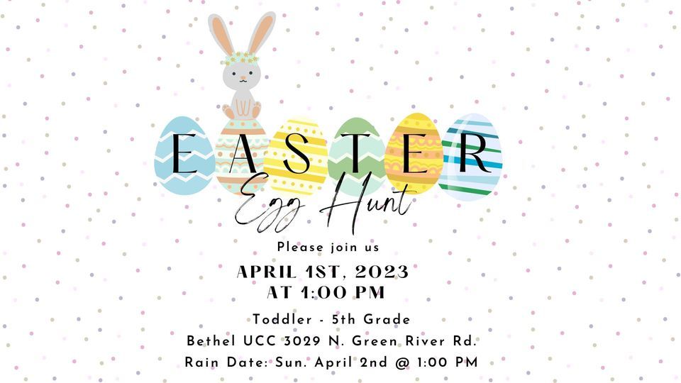 Easter Egg Hunt Bethel United Church of Christ Evansville, Indiana
