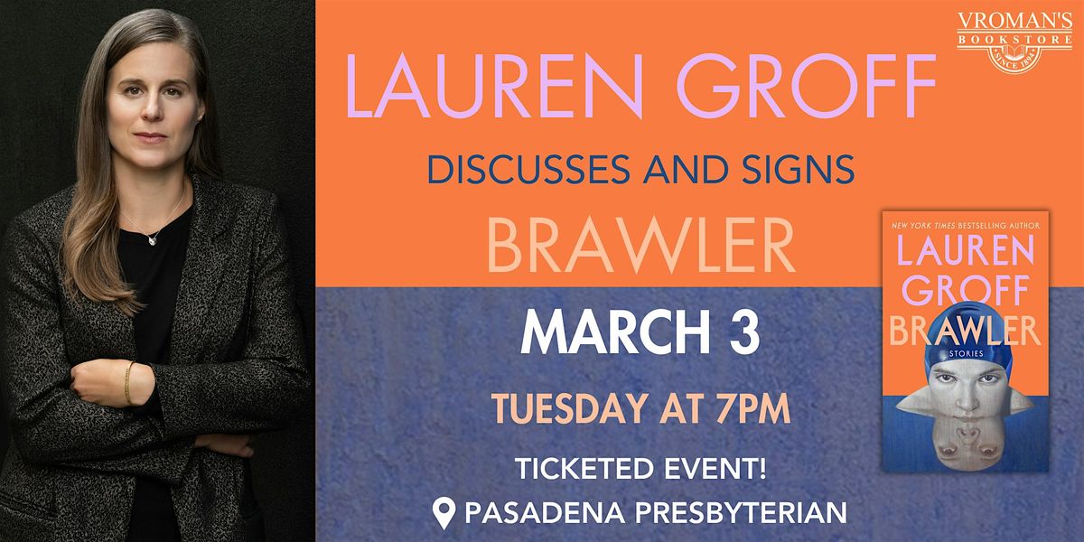 Lauren Groff discusses & signs Brawler: Stories