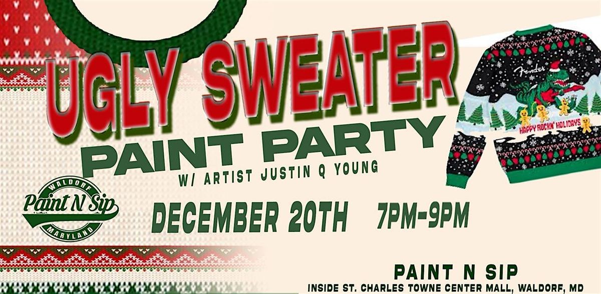 Ugly Sweater Paint Party