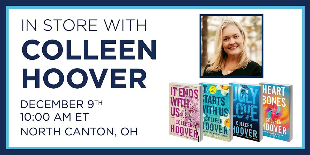 Book Signing Event with Colleen Hoover BooksAMillion, North Canton