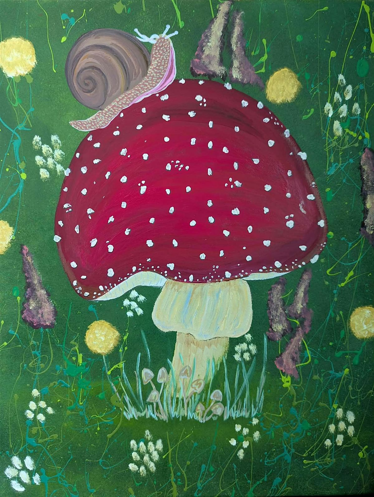 Paint a Shroom with Lu. ADULTS