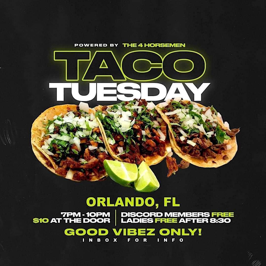Taco Tuesday Orlando Tedz Smoke Shop, Orlando, FL January 17, 2023