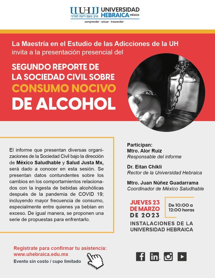 Reporte De La Sociedad Civil Sobre Consumo Nocivo De Alcohol En Mexico Universidad Hebraica 6322