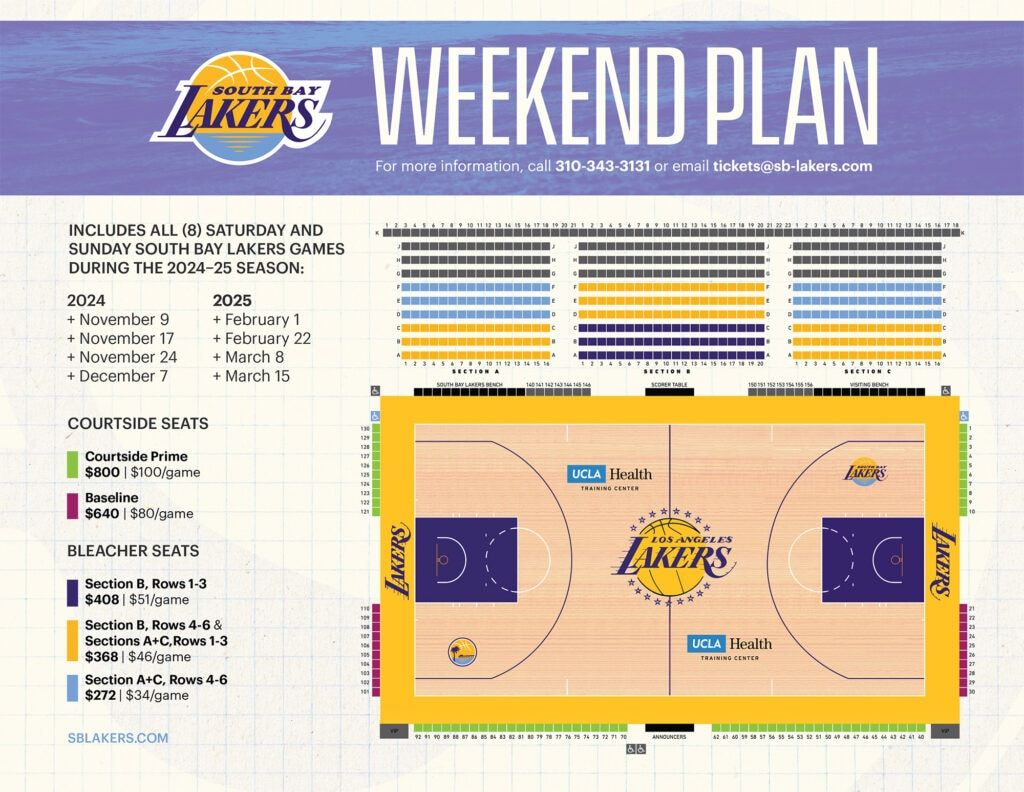 Memphis Hustle at South Bay Lakers at UCLA Health Training Center