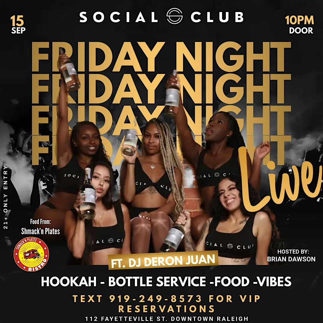 Friday Night LIVE at Social Club