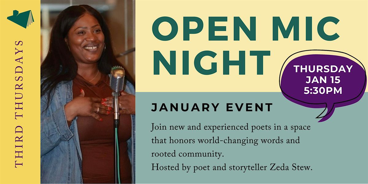 Open Mic Night: January