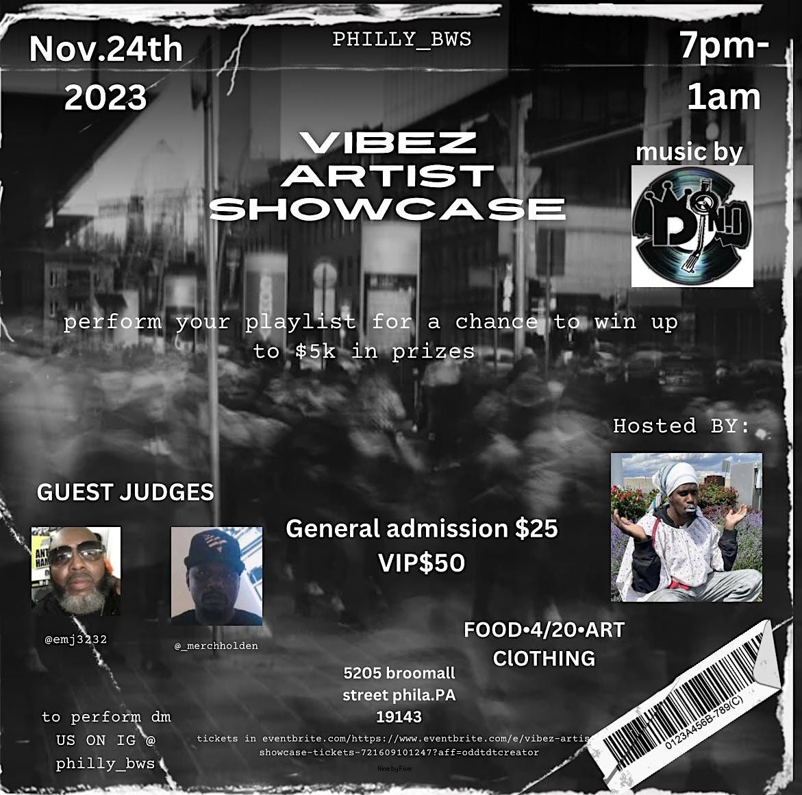 Vibez artist showcase