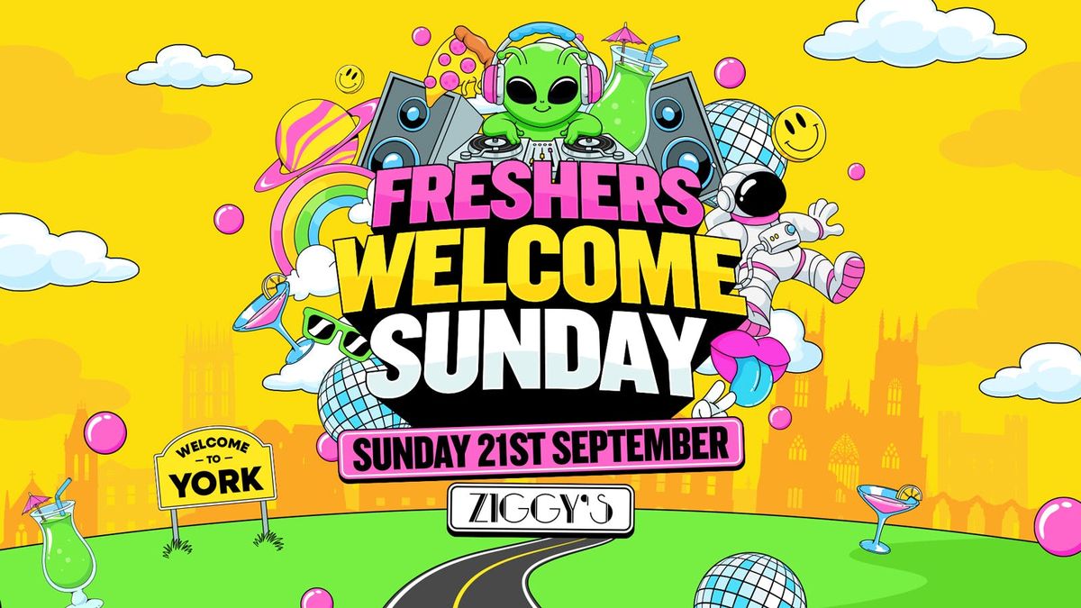 Official Freshers Welcome Sunday 2025: York St John