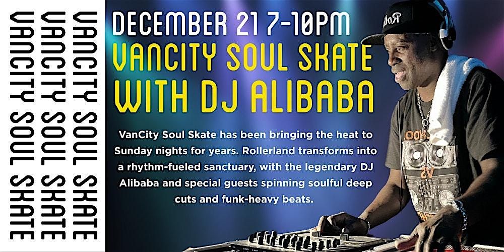 Ugly Christmas Sweater VanCity Soul Skate w\/ DJ Alibaba and DJ C-Stylez