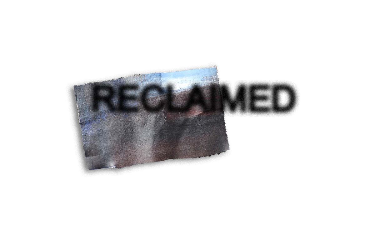 'RECLAIMED'  by Tom Burbidge.  16:00 - 19:00 EACH DAY ON 2ND - 5TH FEB