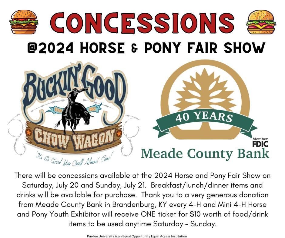 2024 4H Horse and Pony Fair Show Harrison County, Indiana