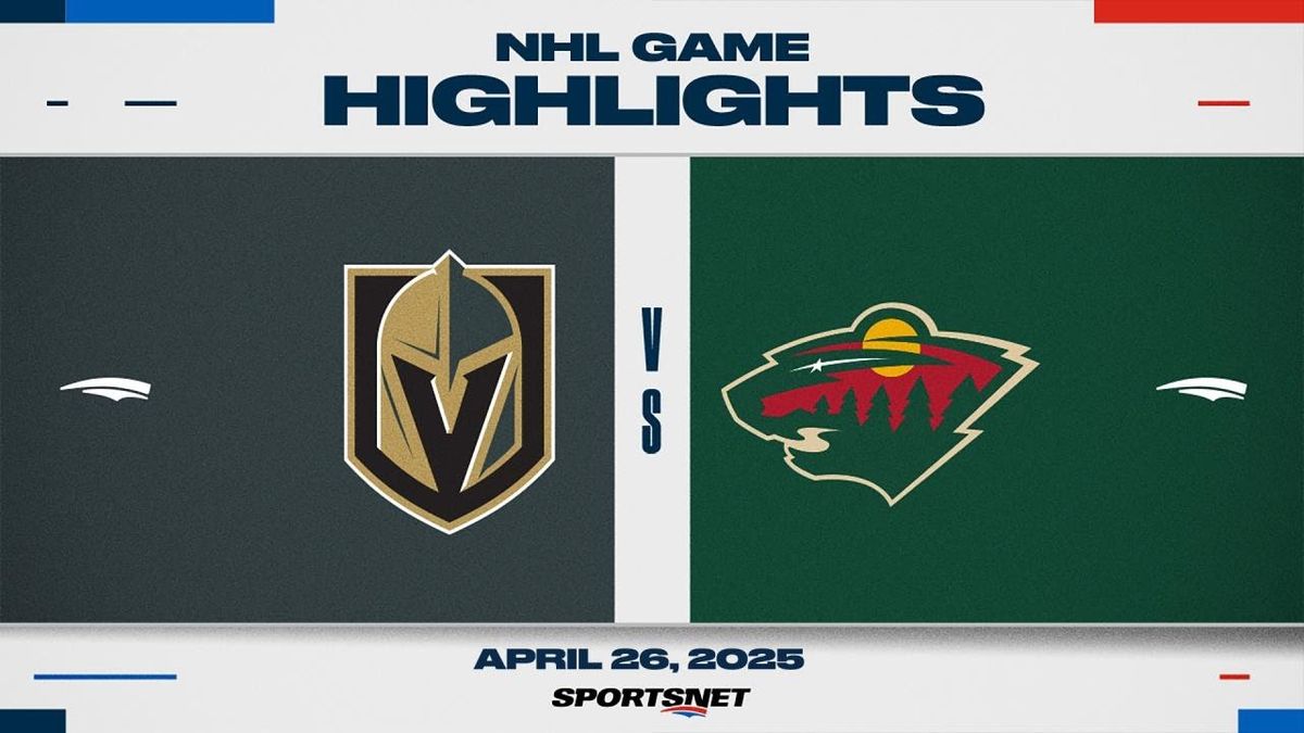 Vegas Golden Knights vs. Minnesota Wild