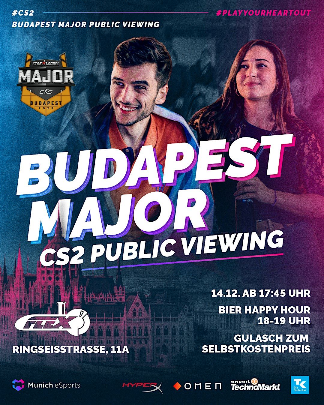Budapest Major Public Vewing