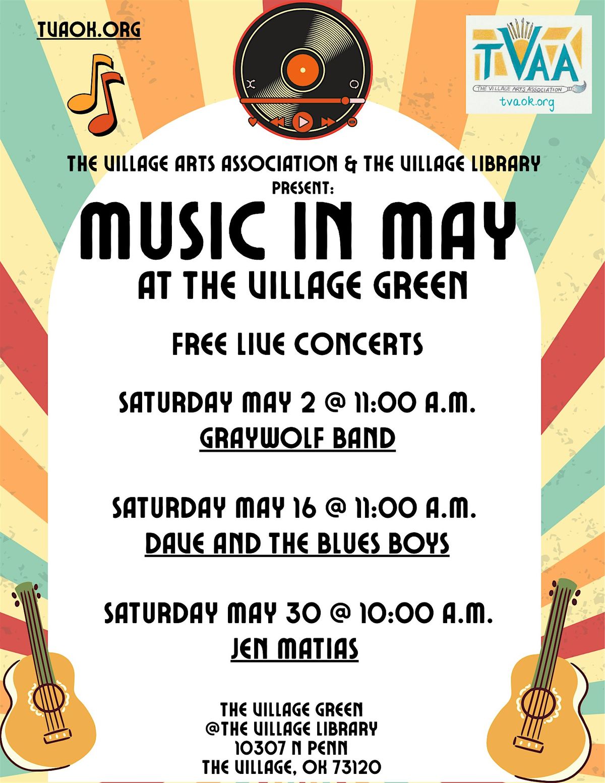Music in May at The Village Green
