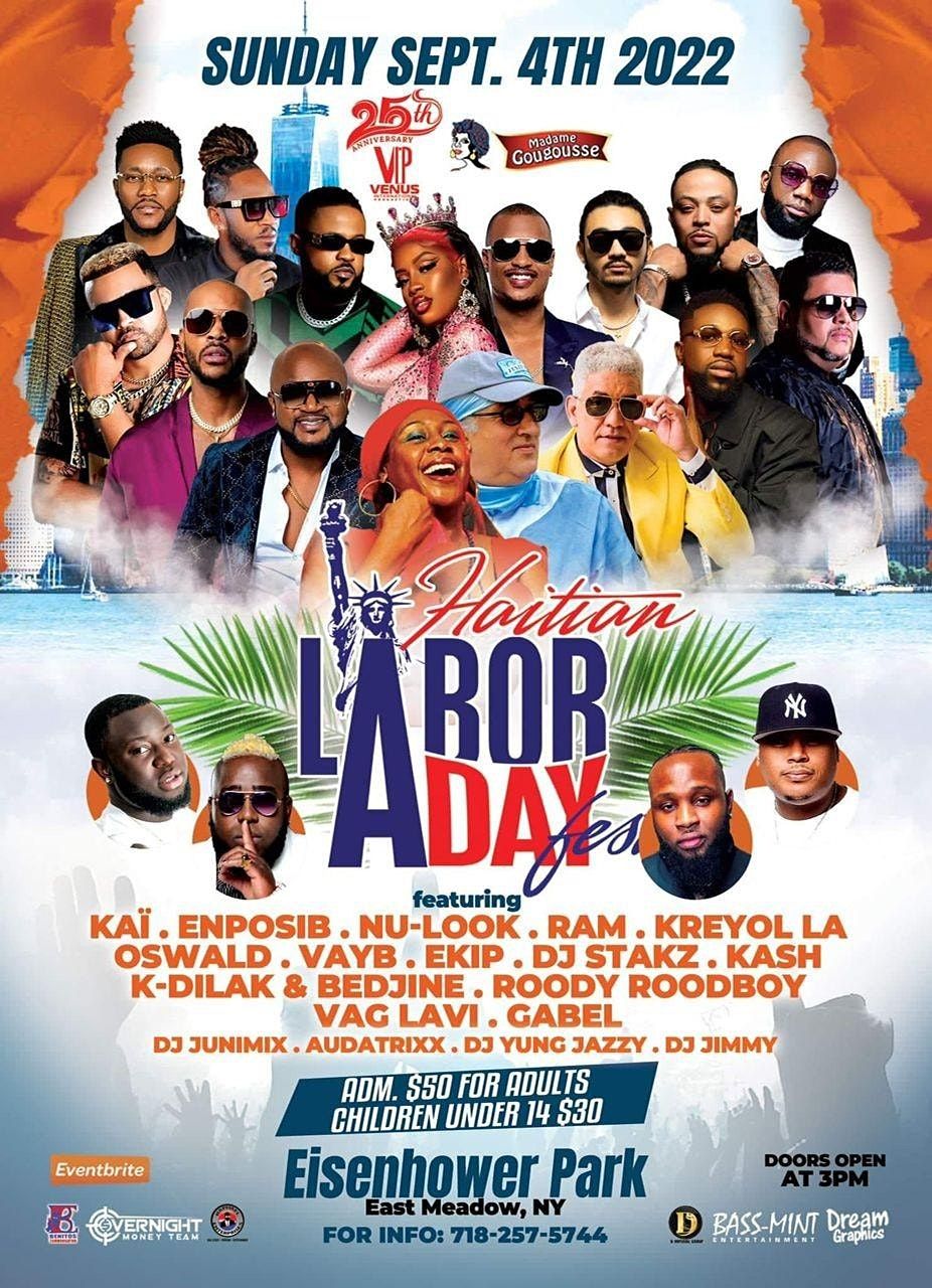Haitian Labor Day Fest Eisenhower Park, Westbury, NY September 4, 2025