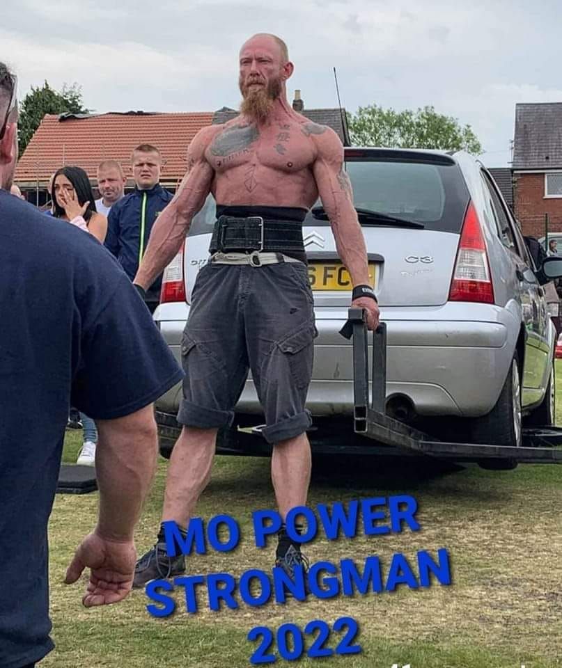 MO POWER STRONGMAN COMPETITION Deane And Derby Cricket Club, Bolton
