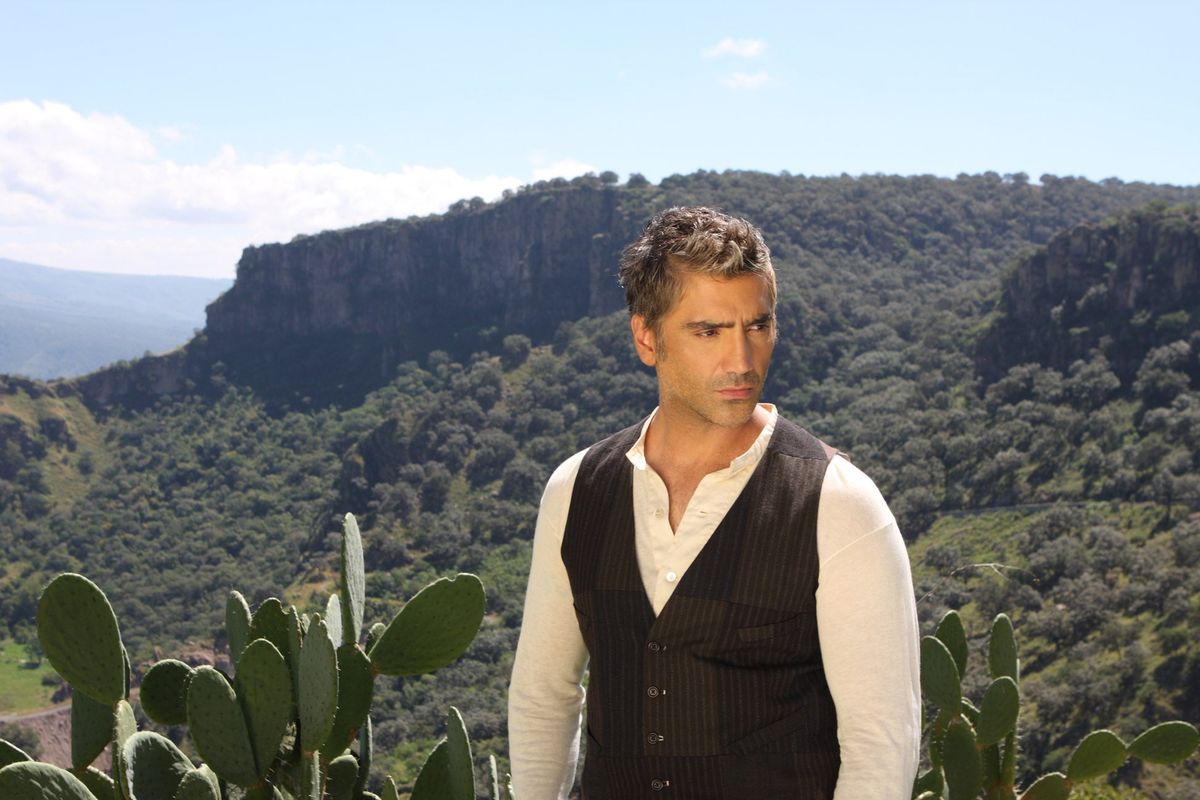 Alejandro Fernandez with Camila Fernandez
