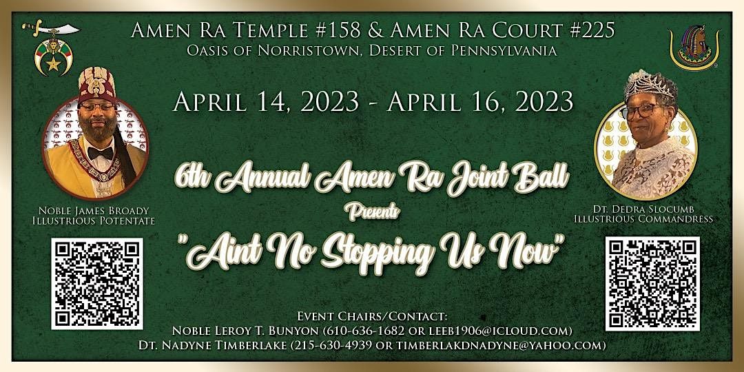 Amrn R Amen Ra Temple No.158 and Court No. 225 - 6th Annual Joint Ball-2023 ...