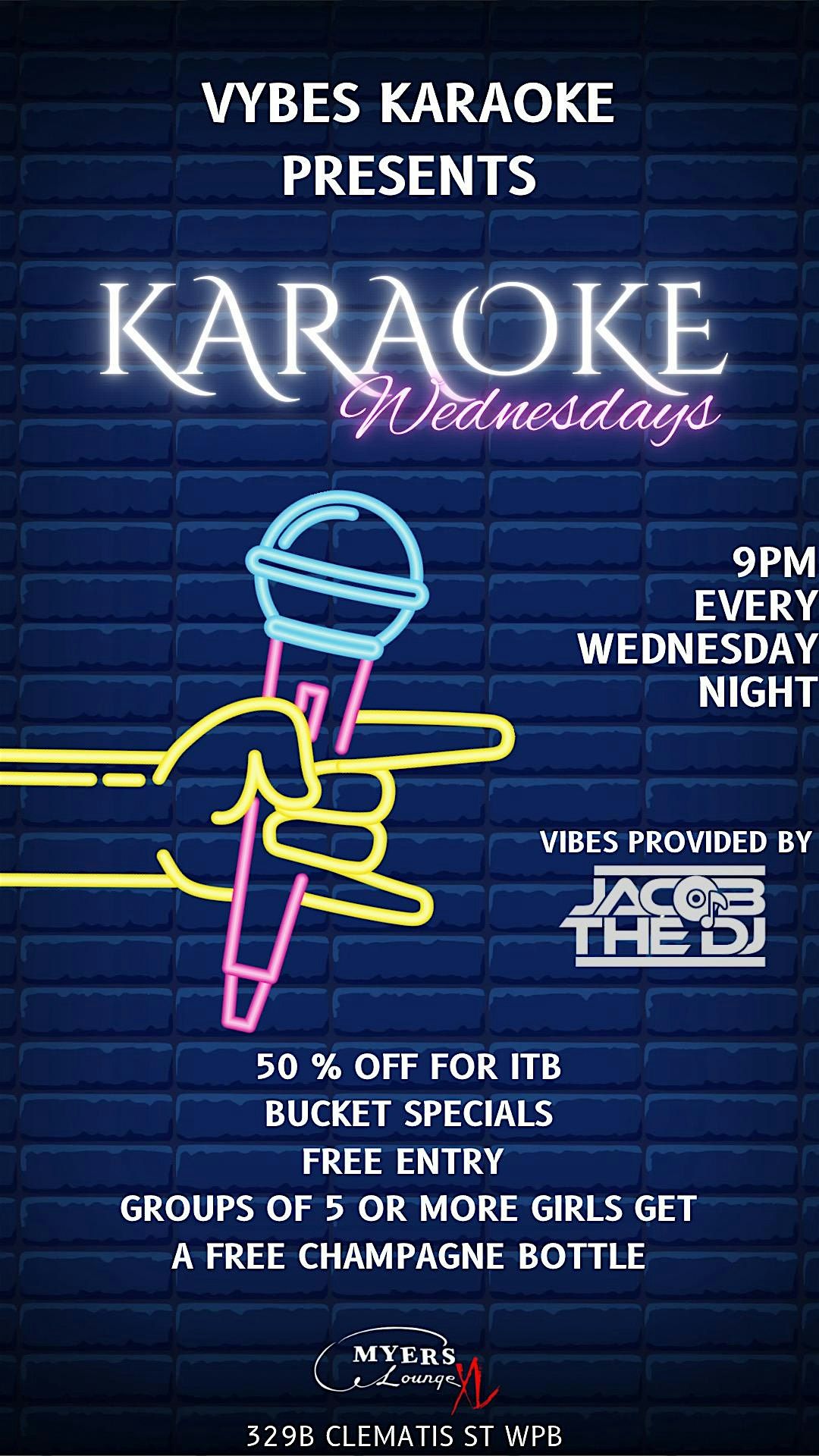 KARAOKE WEDNESDAY