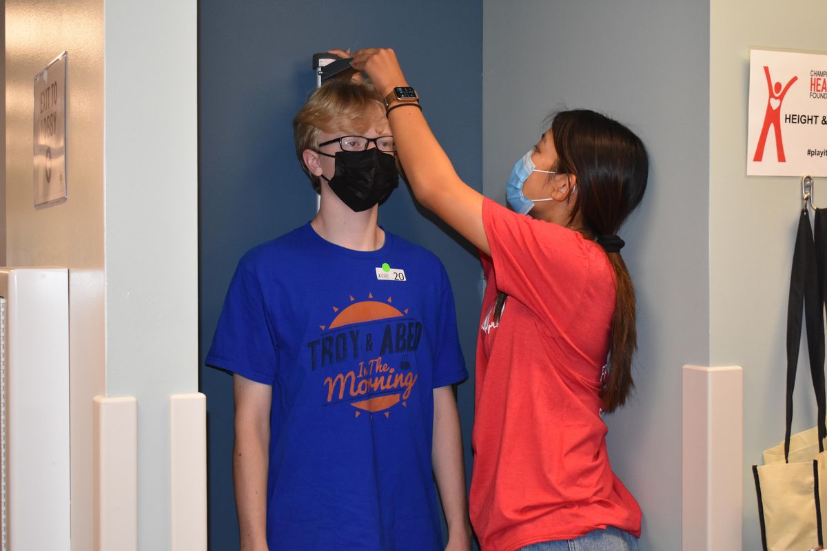 VOLUNTEER on August 26, 2023 at ARC East 7th St. for the Heart Screening