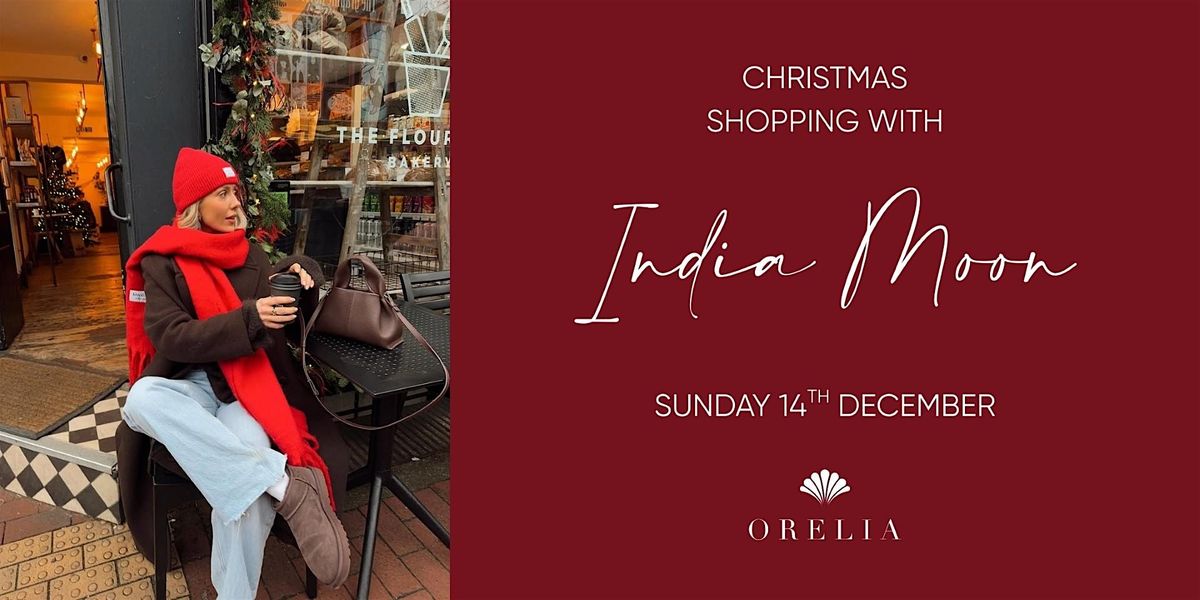 Christmas Shopping Morning With India Moon