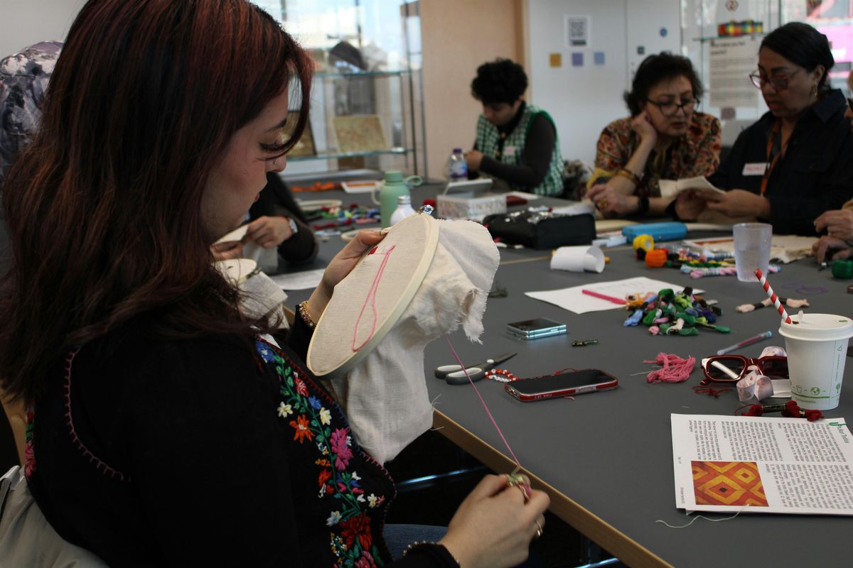 Drop in: Paint, Stitch and Zine