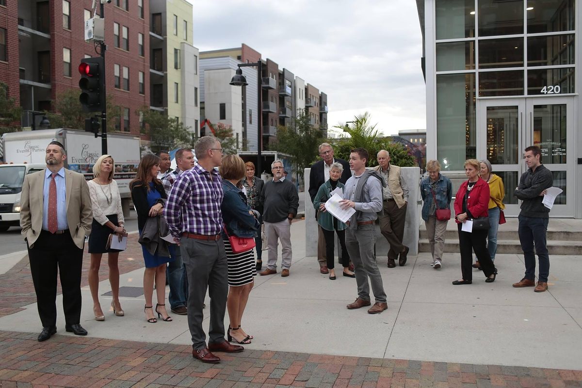 Architecture on the Move:  Guided Walking Tours of Downtown Des Moines