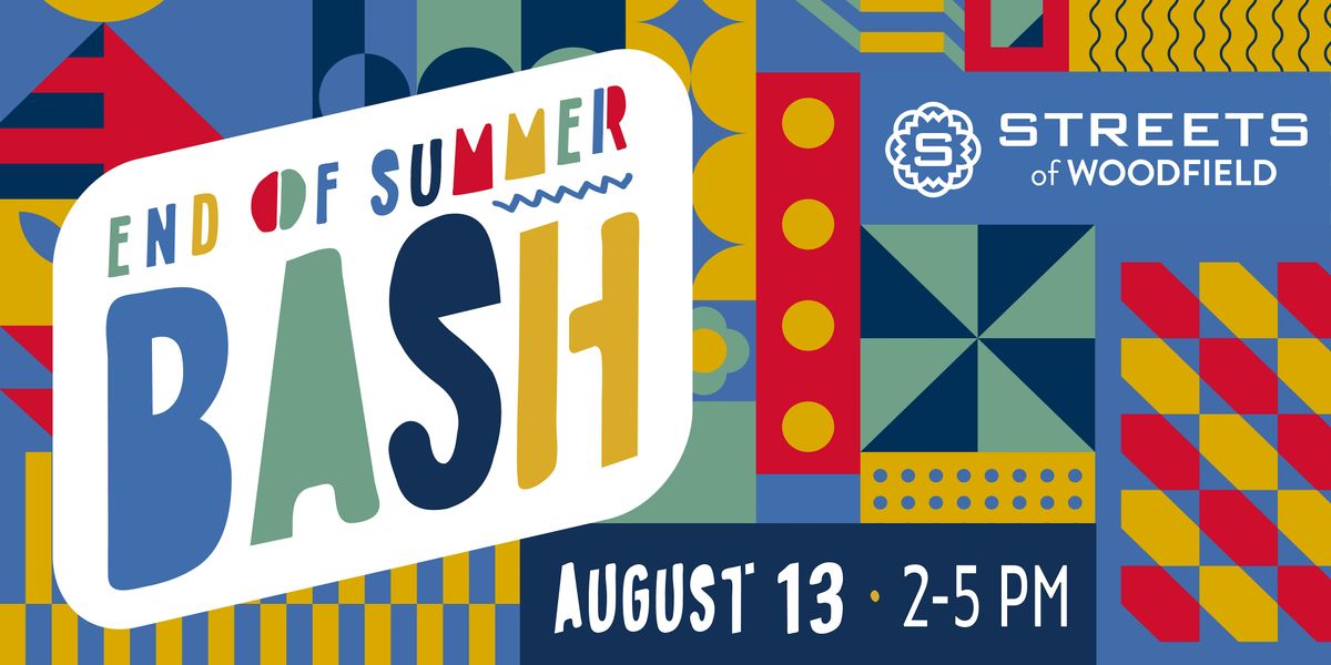 Streets of Woodfield- End of Summer Bash (Free Admission!)