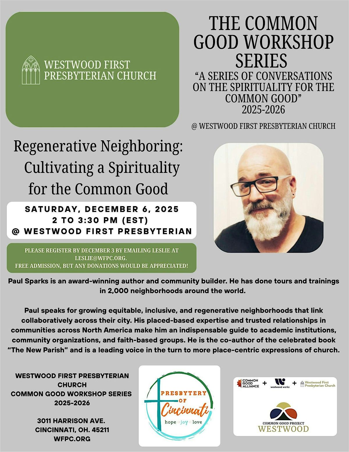 Regenerative Neighboring: Cultivating a Spirituality for the Common Good