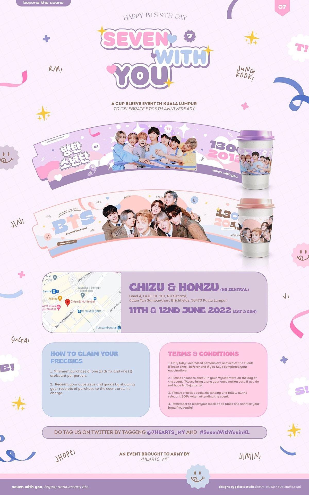 (SUN) BTS 9TH ANNIVERSARY EVENT IN KUALA LUMPUR #SevenWithYouinKL at ...