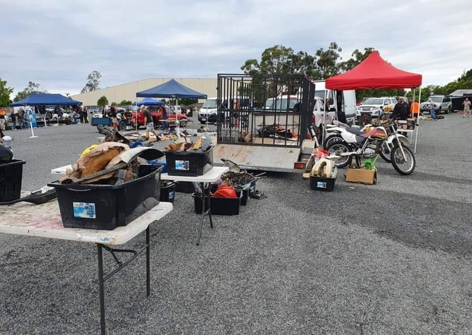 Rusty Dusty Motorcycle swap meet Yatala DriveIn, Stapylton, QLD