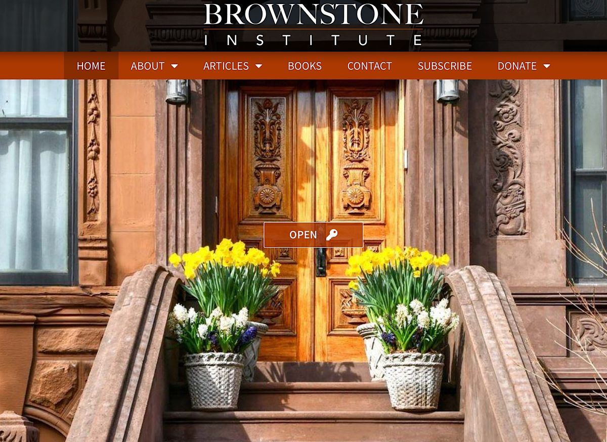 Brownstone Institute Supper Club, November: West Hartford, Connecticut