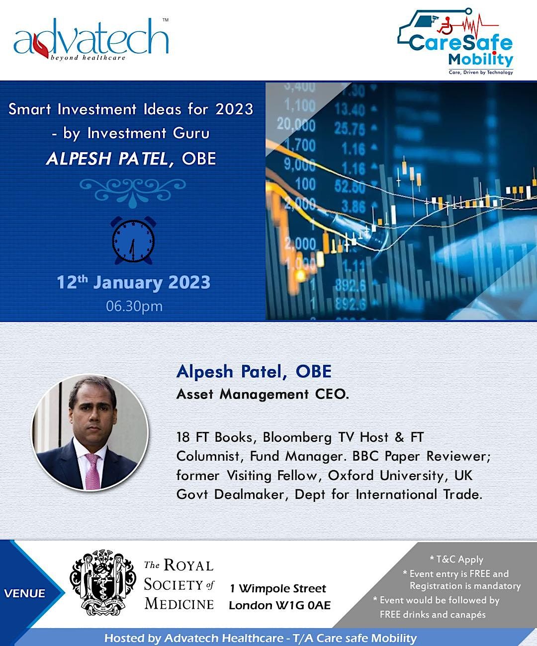 Smart Investment Ideas for 2023  - by Investment Guru Alpesh Patel OBE