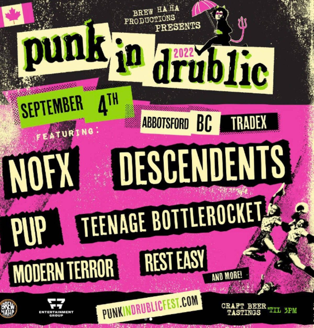 Punk in Drublic Craft Beer & Music Festival: NOFX - 2 Day Pass | Parc ...