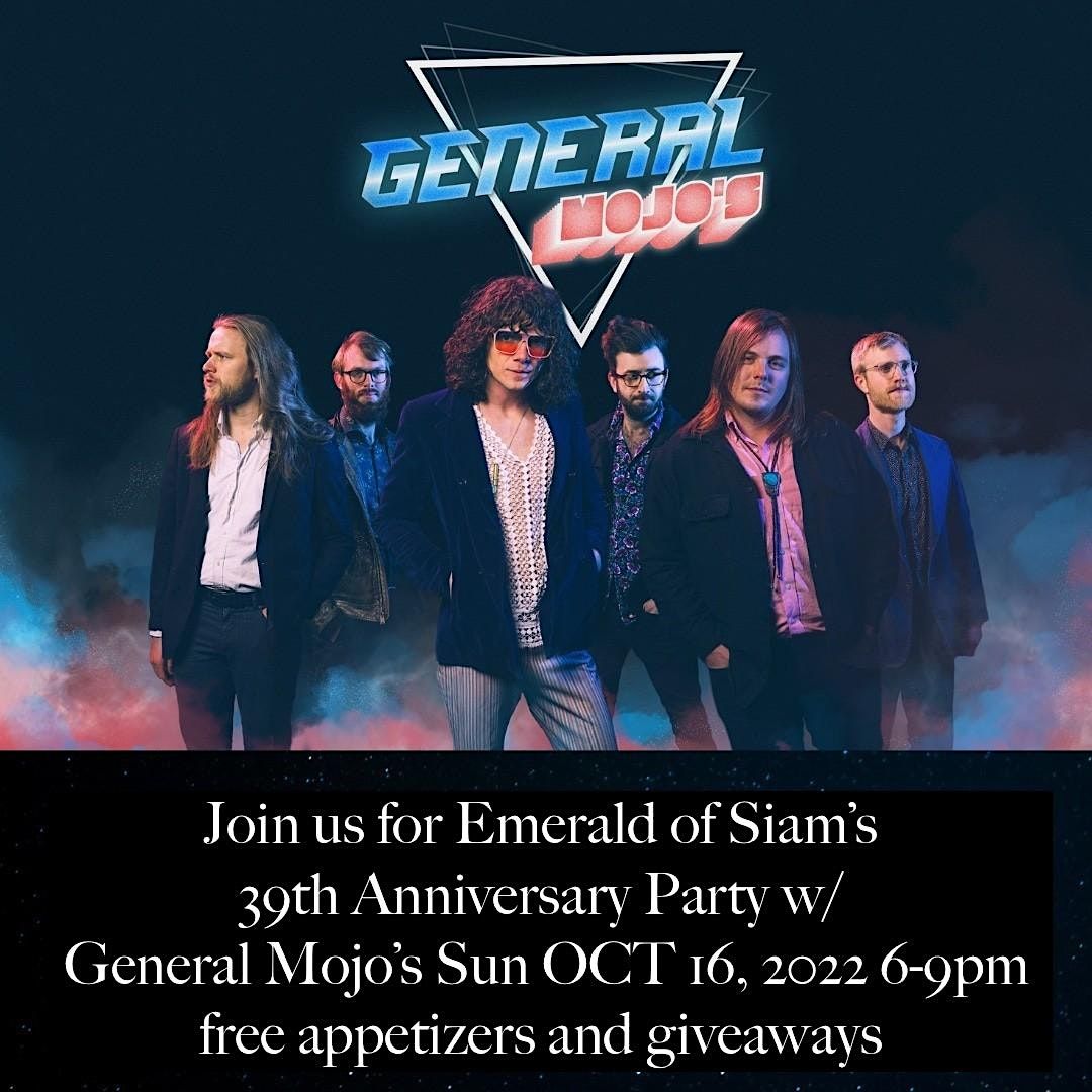 EMERALD OF SIAM 39th ANNIVERSARY PARTY