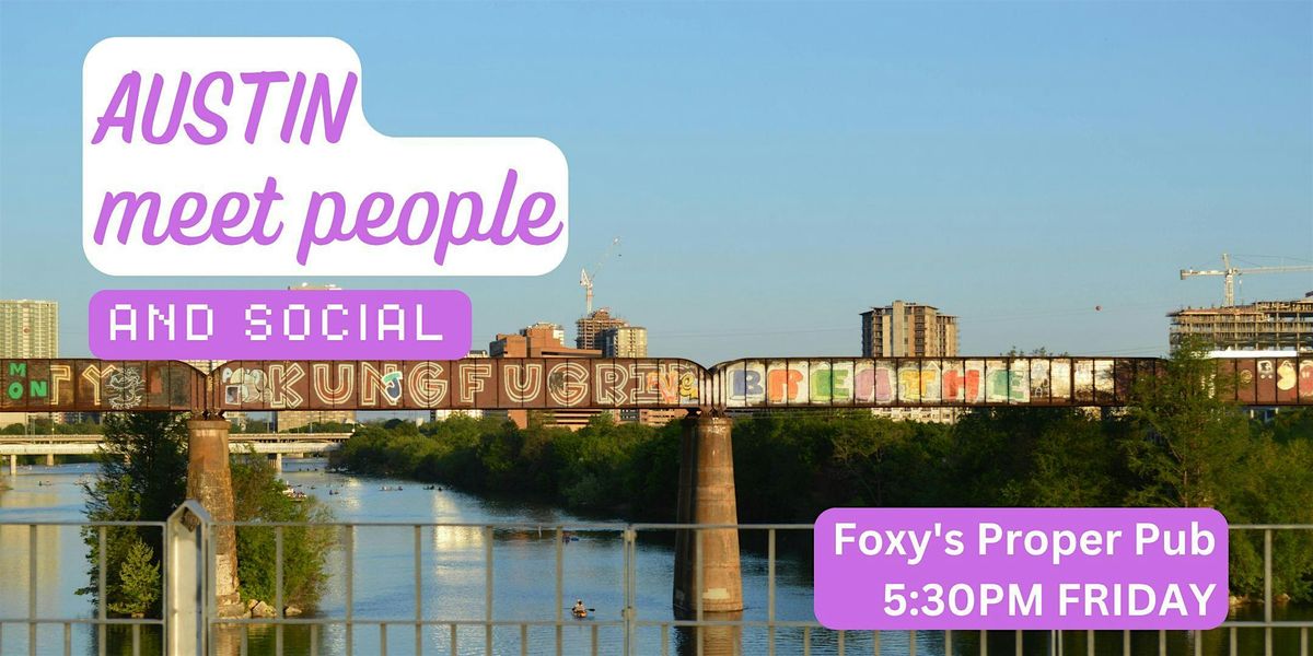 Austin Social and Language Exchange (Make New Friends) \u2728