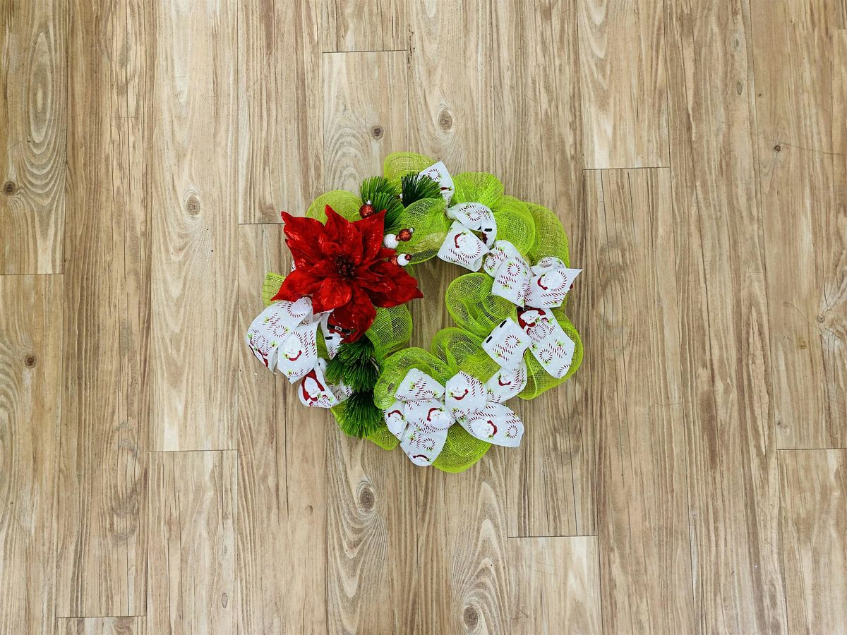 Beginner Deco Mesh Wreath - Mapunapuna