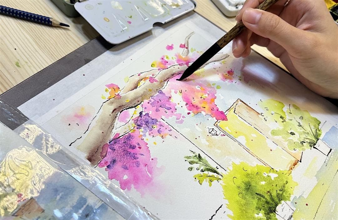 \u200bWatercolour Introduction benginner Workshop