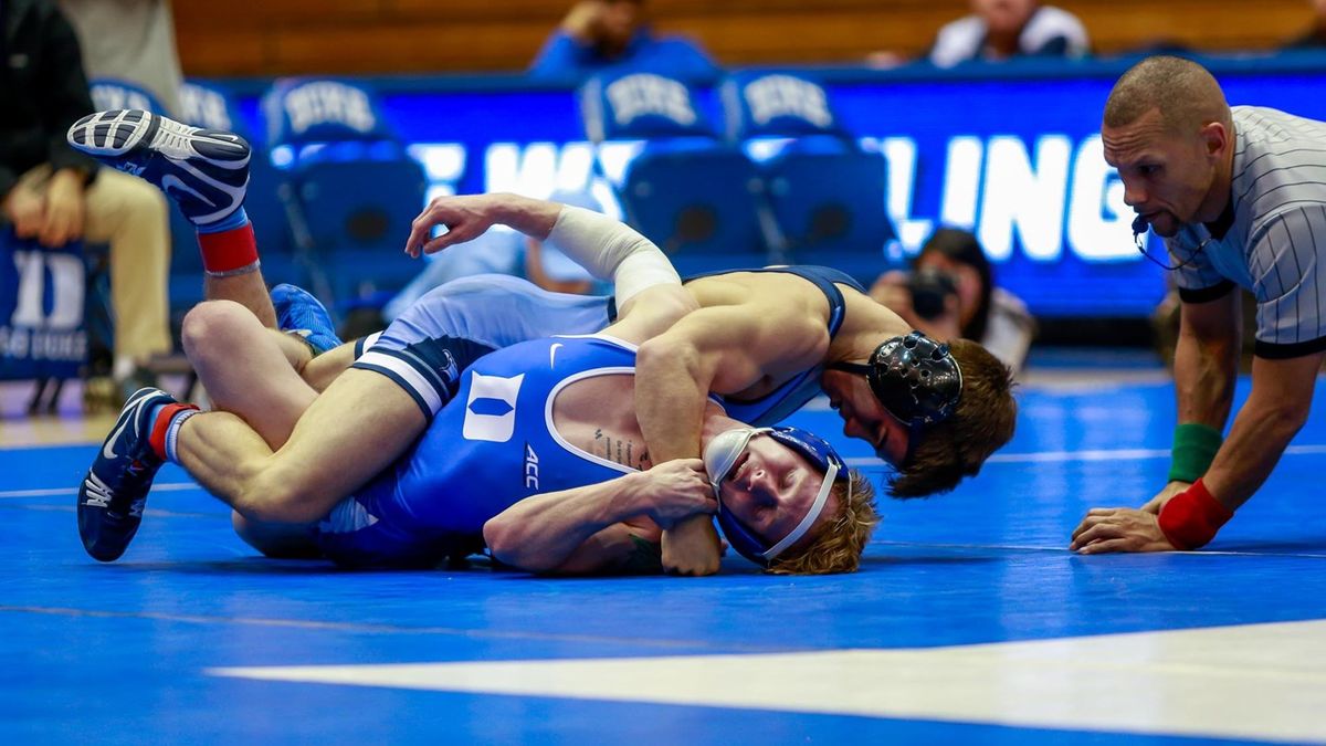 Duke Blue Devils at North Carolina Tar Heels Wrestling