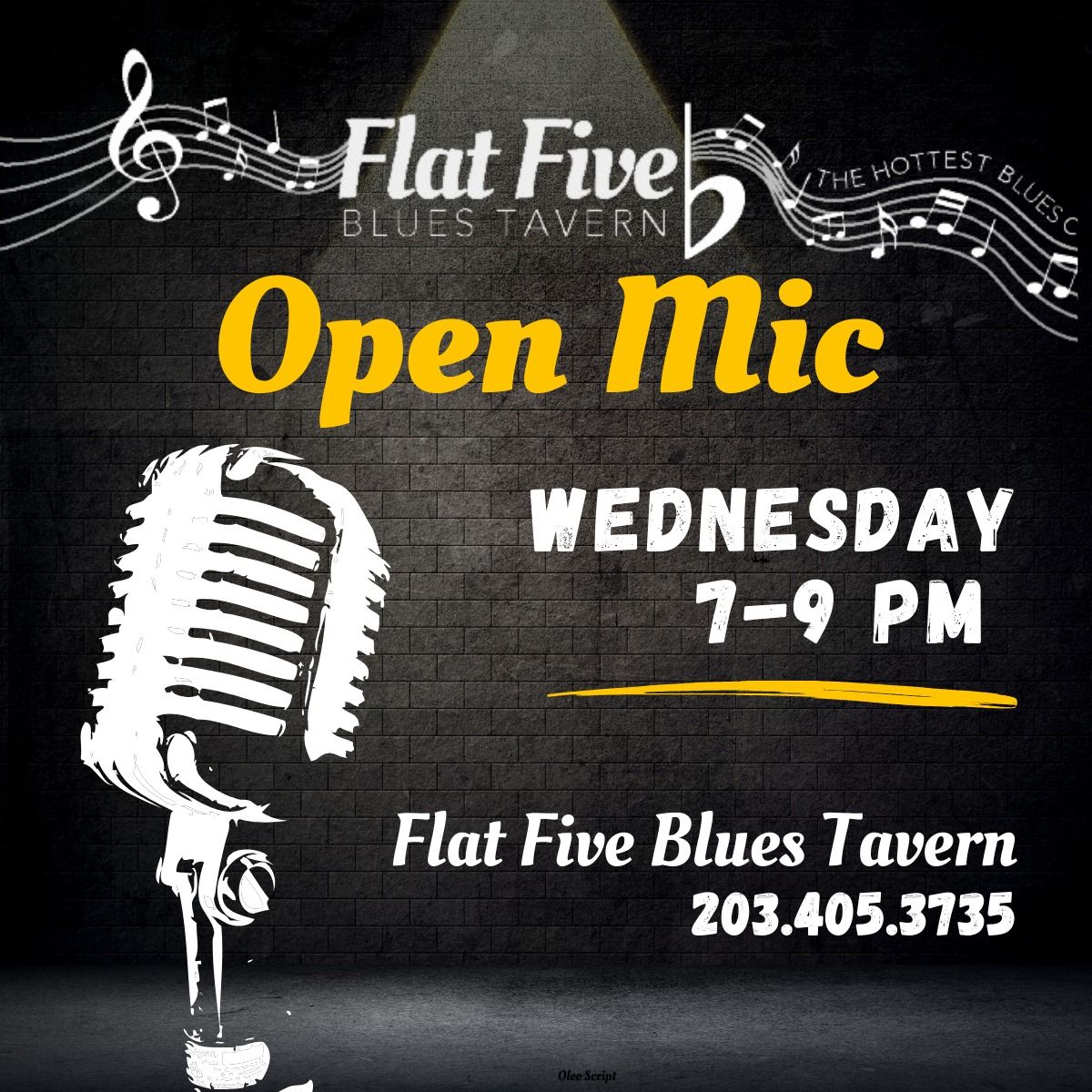 Open Mic Night at The Flat Five Tavern