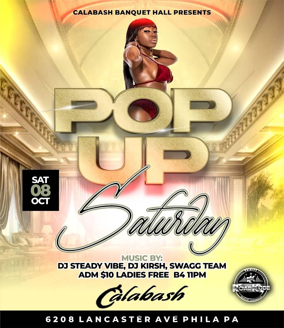 POP UP SATURDAYS