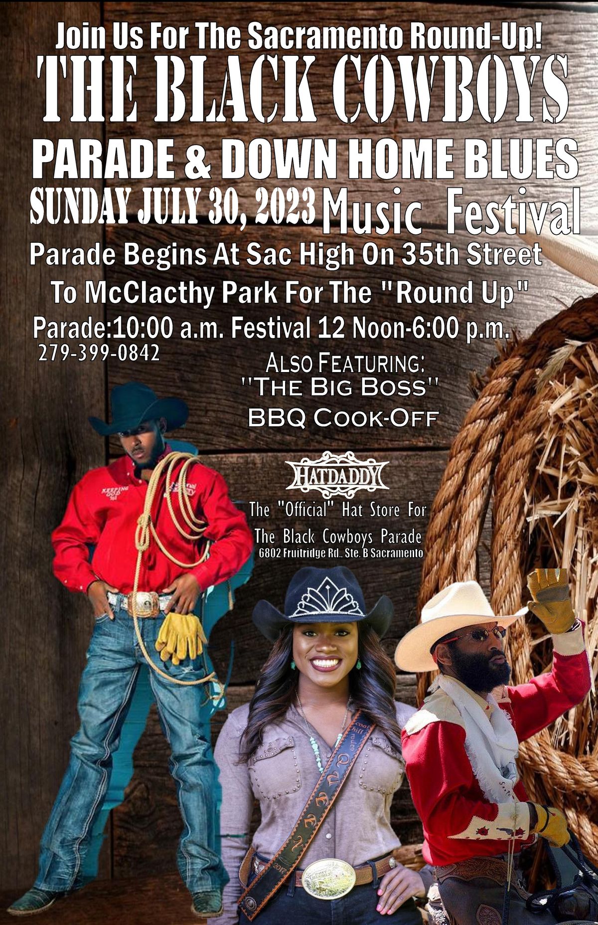 BLACK COWBOYS COMMUNITY PARADE & DOWN HOME BLUES MUSIC FEST