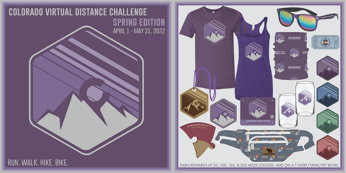 Colorado Virtual Distance Challenge | Spring Edition | Apr-May 2022