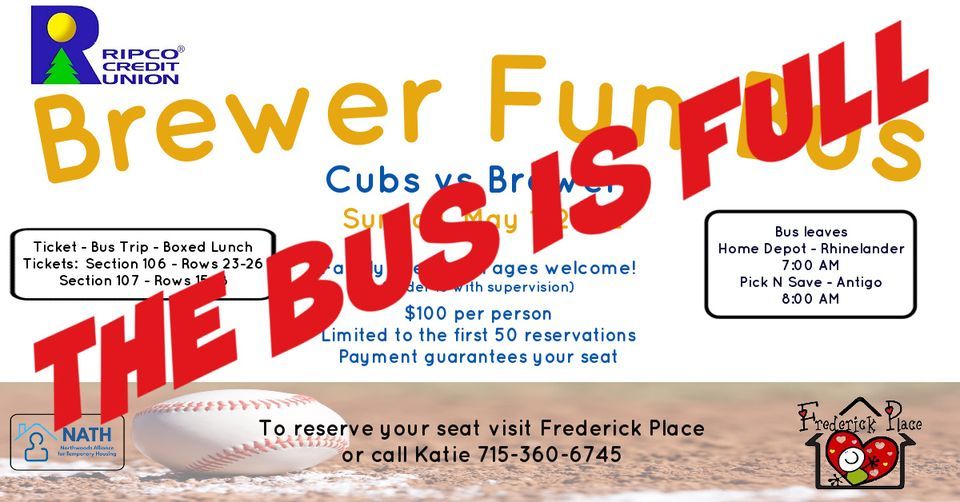 Brewer Fun Bus American Family Field, Milwaukee, WI May 1, 2022