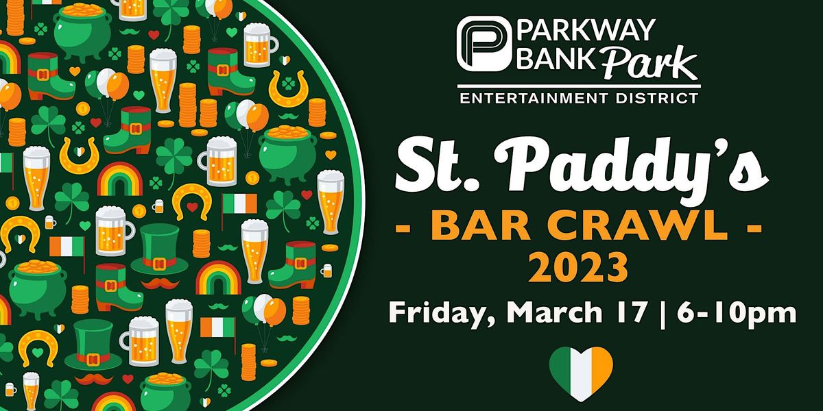 st patricks day bar crawl march 15