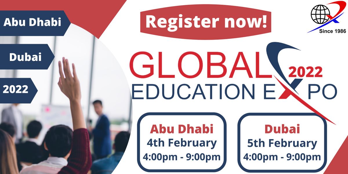 Global Education EXPO Feb 2022 Dubai!